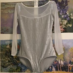 Megan Mesh Yumiko Leotard